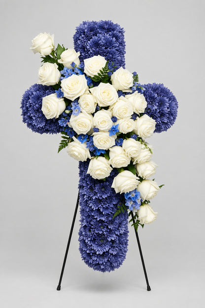 Cross Standing Spray